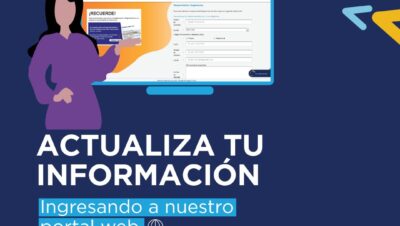 formas de actualizar datos en inscripciones en linea