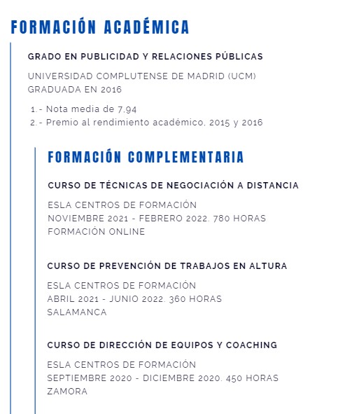 ideas para certificaciones complementarias en masters en linea