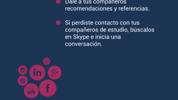 ideas para networking durante admision online